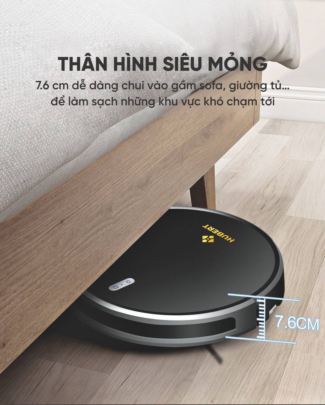 Robot hút bụi Hubert HB-A68-plus /Hình số 7